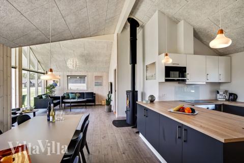 Luksushus nr. 718 har et flott oppholdsrom.