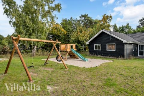 Stort utvalg av utendørsaktiviteter ved luksushus nr. 438 i Nordsjælland.
