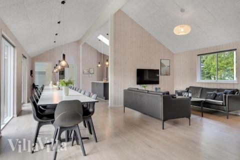 Luksushus nr. 438 har et flott oppholdsrom.