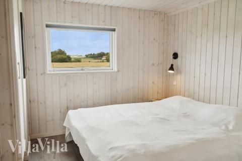 Et av de 5 soverommene i luksushus nr. 427 i Lolland/Falster/Møn.
