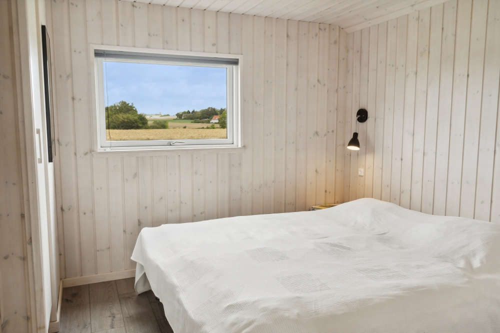 Et av de 5 soverommene i luksushus nr. 427 i Lolland/Falster/Møn.