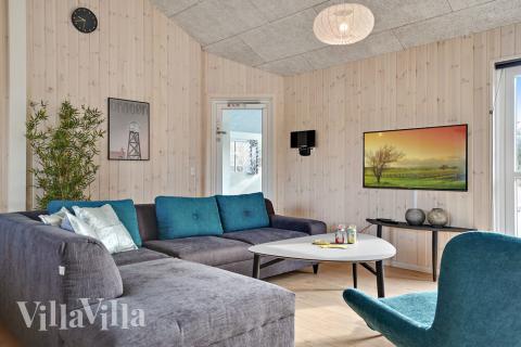 Luksushus nr. 439 har et flott oppholdsrom.