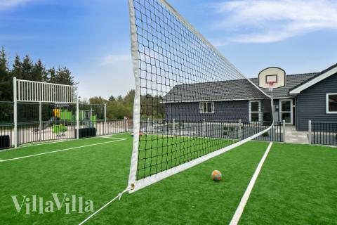 Stort utvalg av utendørsaktiviteter ved luksushus nr. 431 i Limfjorden.