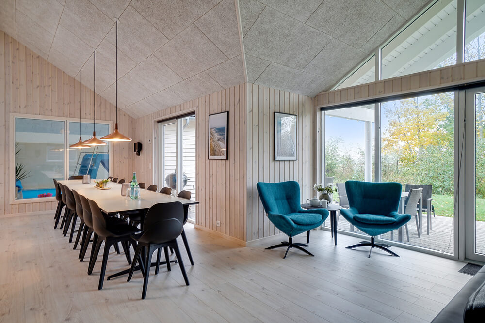 Luksushus nr. 721 har et flott oppholdsrom.