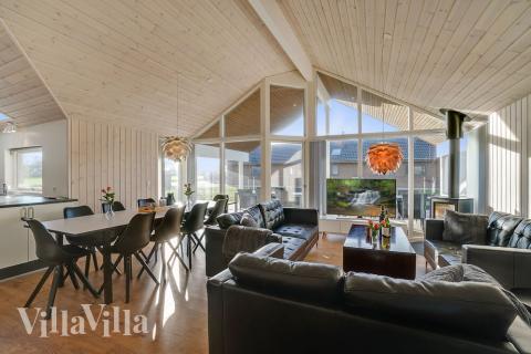 Luksushus nr. 443 har et flott oppholdsrom.