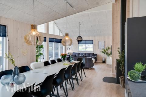 Luksushus nr. 456 har et flott oppholdsrom.