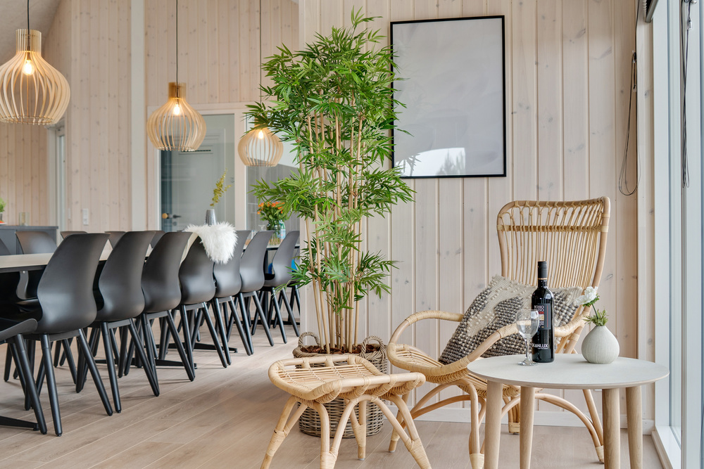 Oppholdsrom med plass til 20 i luksushus nr. 456.