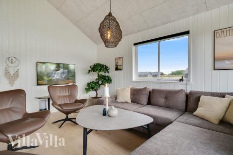 Luksushus nr. 458 har et flott oppholdsrom.