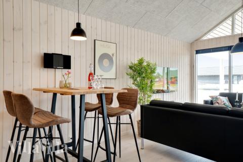 Konkurrer i feriehusets aktivitetsrom når dere besøker luksushus nr. 467 i Vestjylland.