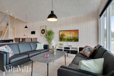 Luksushus nr. 467 har et flott oppholdsrom.