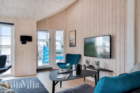 Luksushus nr. 465 har et flott oppholdsrom.