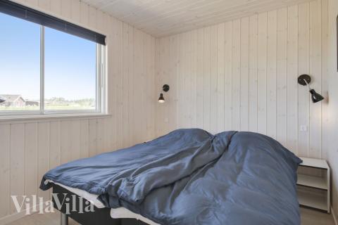 Et av de 6 soverommene i luksushus nr. 459 i Lolland/Falster/Møn.