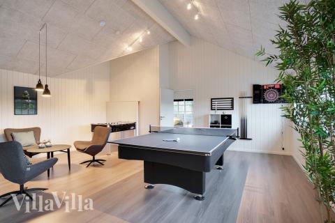 Aktivitetsrom i luksushus nr. 460 med 7 soverom og plass til 18 personer.