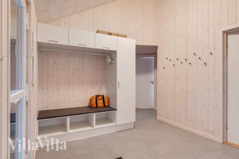 Det er god plass i inngangspartiet til luksushus nr. 462