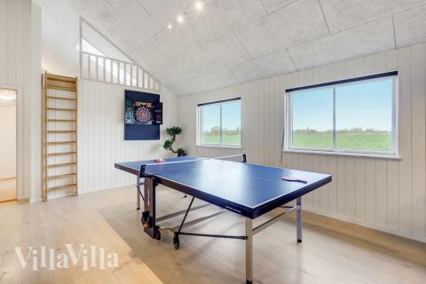 Aktivitetsrom i luksushus nr. 468 med 8 soverom og plass til 20 personer.