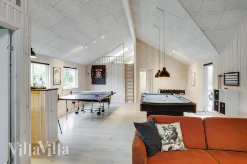 Aktivitetsrom i luksushus nr. 469 med 8 soverom og plass til 22 personer.