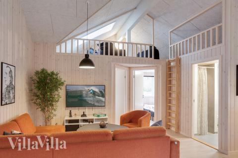 Luksushus nr. 469 til 22 personer tilbyr et stort aktivitetsrom med bl.a. biljard og dart