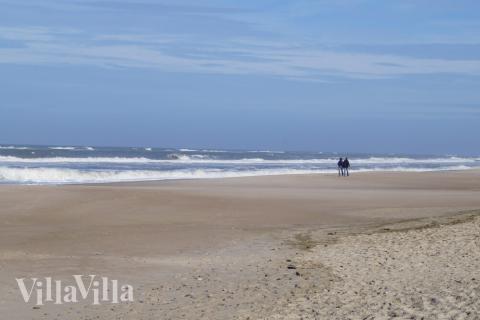 Den flotte stranden nær luksushus nr. 478 ved Vestjylland.