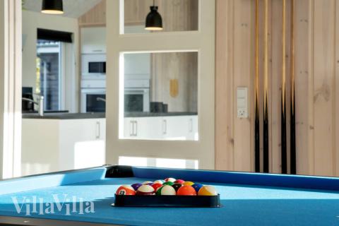 Aktivitetsrom i luksushus nr. 479 med 10 soverom og plass til 26 personer.