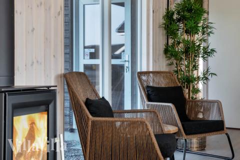 Luksushus nr. 479 har et flott oppholdsrom.