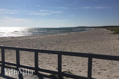 Den flotte stranden nær luksushus nr. 479 ved Østjylland.