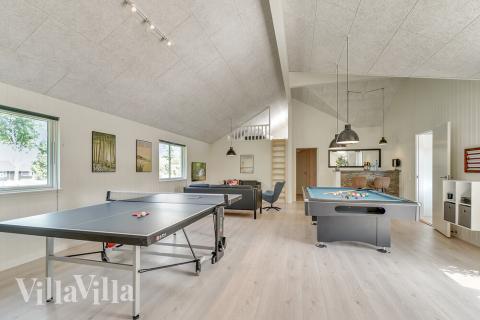 Aktivitetsrom i luksushus nr. 480 med 9 soverom og plass til 24 personer.