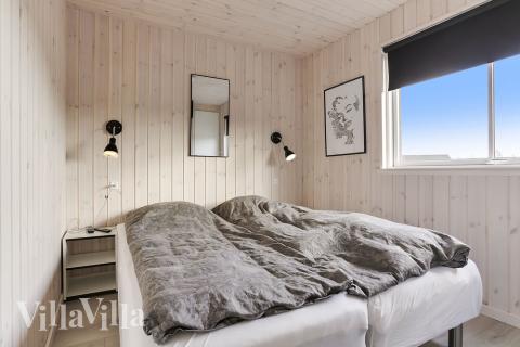 Et av de 6 soverommene i luksushus nr. 481 i Lolland/Falster/Møn.