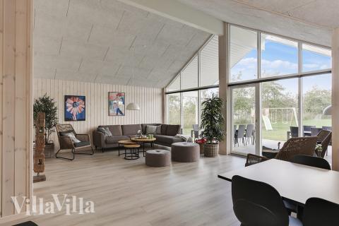 Sofakroken i luksushus nr. 481 i Lolland/Falster/Møn.