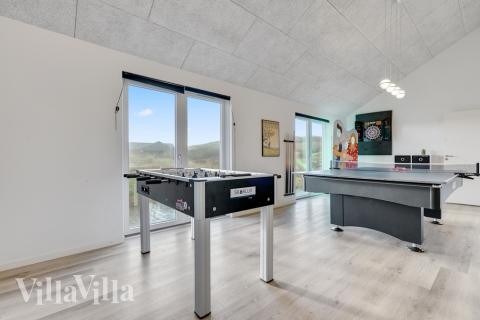 Aktivitetsrom i luksushus nr. 486 med 7 soverom og plass til 20 personer.