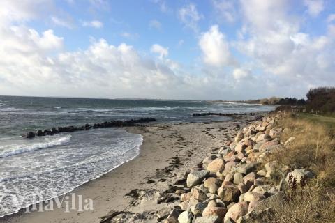 Stranden nær luksushus nr. 490.