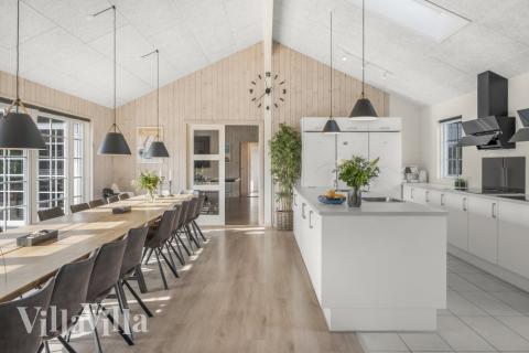 Oppholdsrom med plass til 26 i luksushus nr. 500.