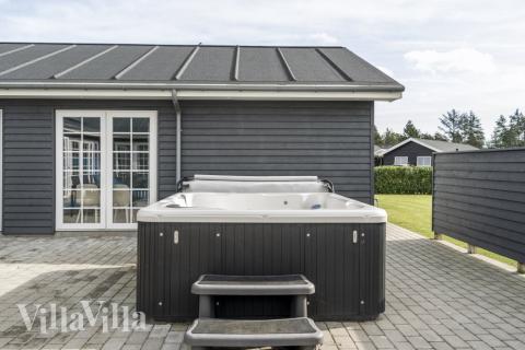 Luksushus nr. 500 har bl.a. et deilig boblebad