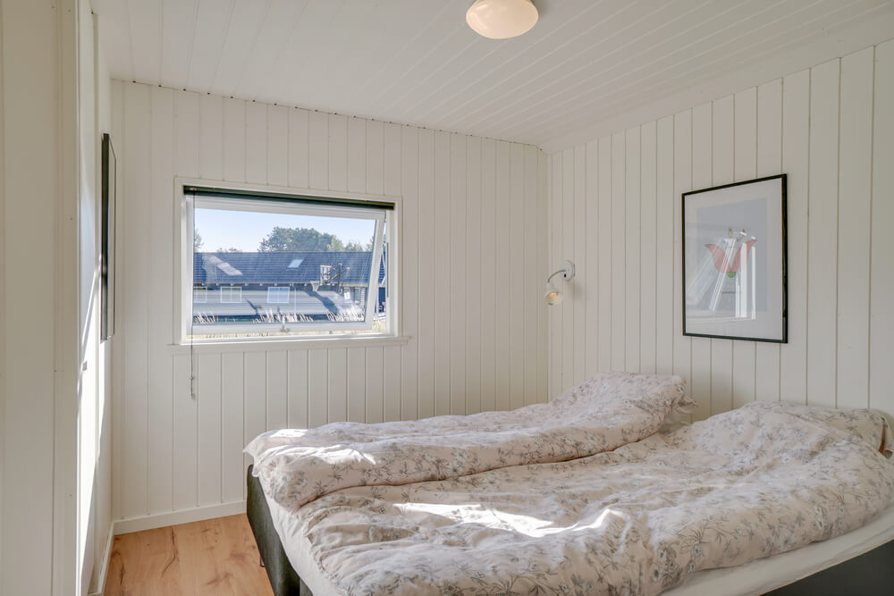 Et av de 5 soverommene i luksushus nr. 504 i Nordsjælland.