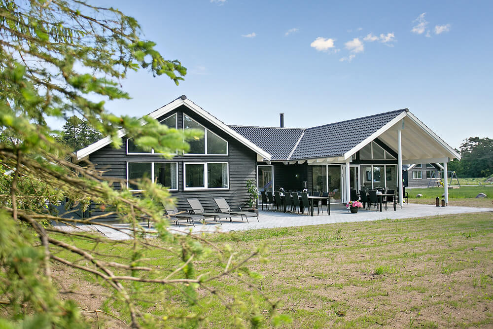 Dette lekre huset med svømmebasseng, nr. 726, med plass til 18 personer, ligger i Tyskland