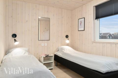 Et av de 7 soverommene i luksushus nr. 726 i Tyskland.