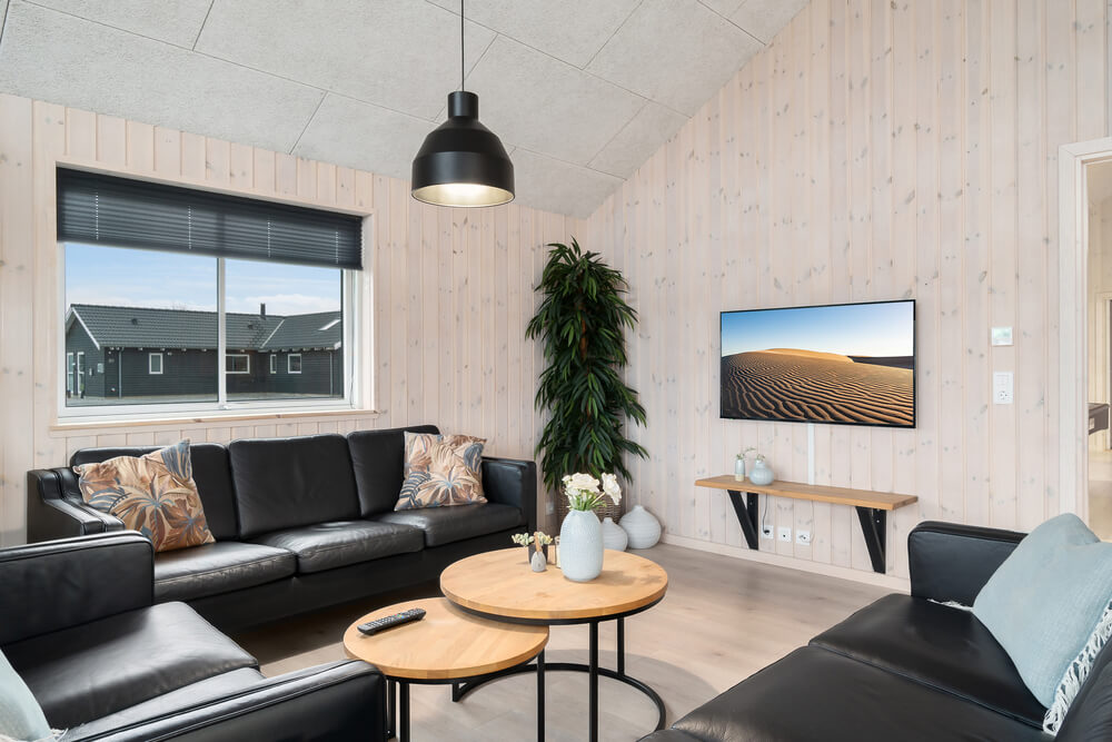 Sofakroken i luksushus nr. 726 i Tyskland.