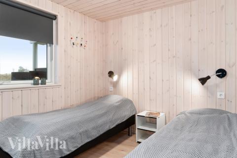 Et av de 9 soverommene i luksushus nr. 730 i Tyskland.