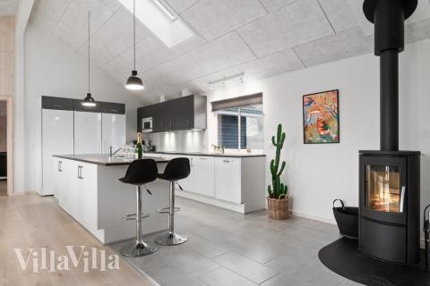 Luksushus nr. 730 har et flott oppholdsrom.