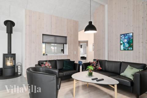 Sofakroken i luksushus nr. 730 i Tyskland.