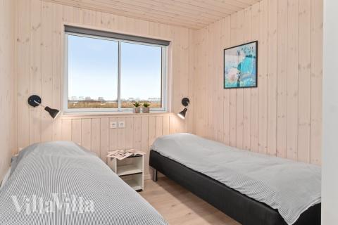 Et av de 7 soverommene i luksushus nr. 733 i Tyskland.