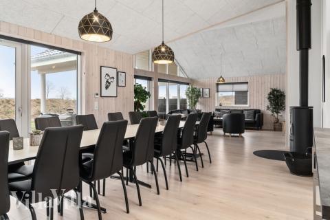 Luksushus nr. 733 har et flott oppholdsrom.