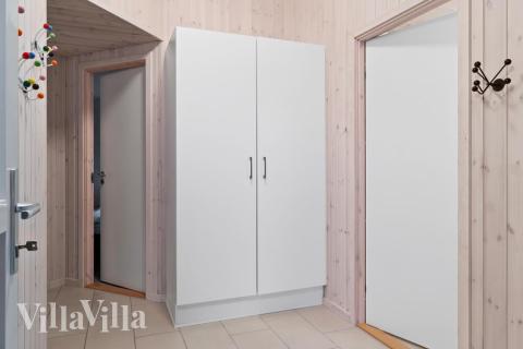 Det romslige inngangspartiet til luksushus nr. 732 i Tyskland