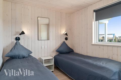 Et av de 8 soverommene i luksushus nr. 731 i Tyskland.