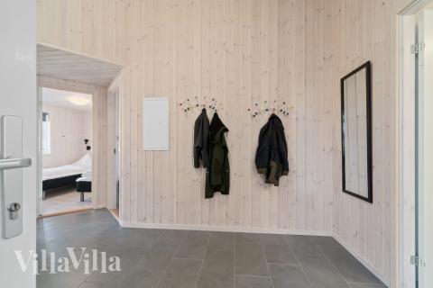 Det romslige inngangspartiet til luksushus nr. 729 i Tyskland