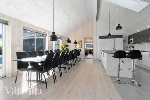 Luksushus nr. 729 har et flott oppholdsrom.