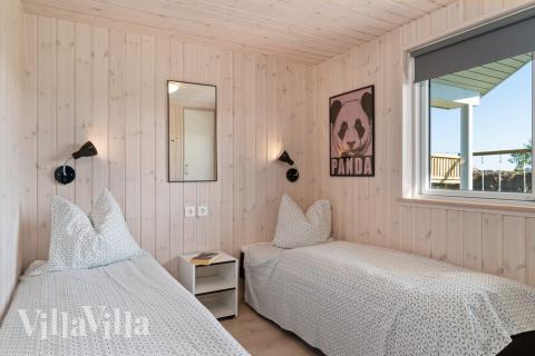 Et av de 9 soverommene i luksushus nr. 729 i Tyskland.