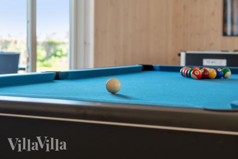 Konkurrer i feriehusets aktivitetsrom når dere besøker luksushus nr. 729 i Tyskland.