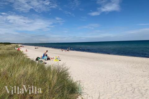 Stranden nær luksushus nr. 503.