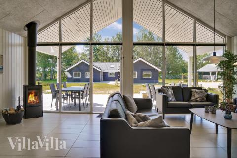 Sofakroken i luksushus nr. 503 i Lolland/Falster/Møn.