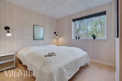 Et av de 5 soverommene i luksushus nr. 511 i Lolland/Falster/Møn.